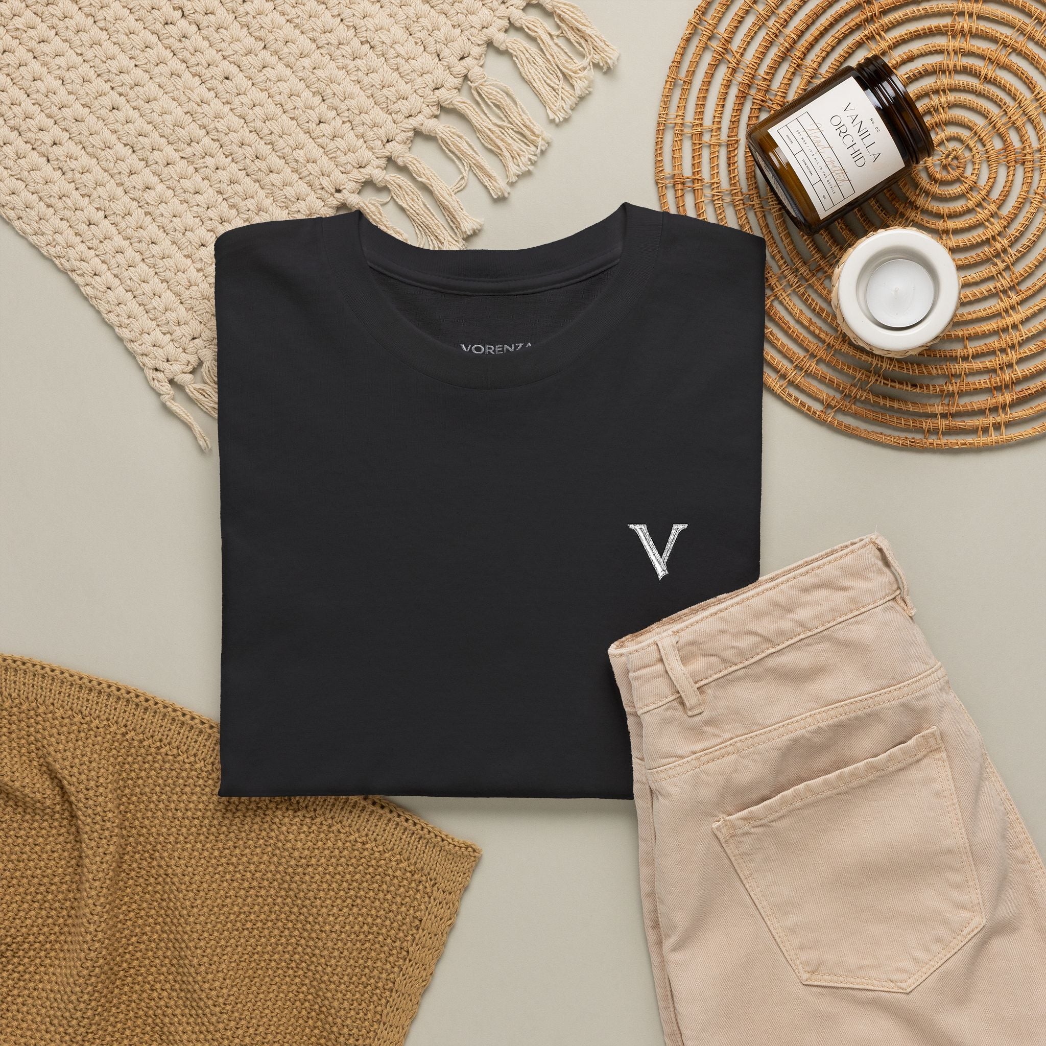 VORENZA V-Logo Classic Cotton T-shirt