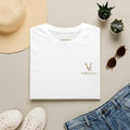 Vorenza Classic Black/White T-Shirt | Premium Gold Detail
