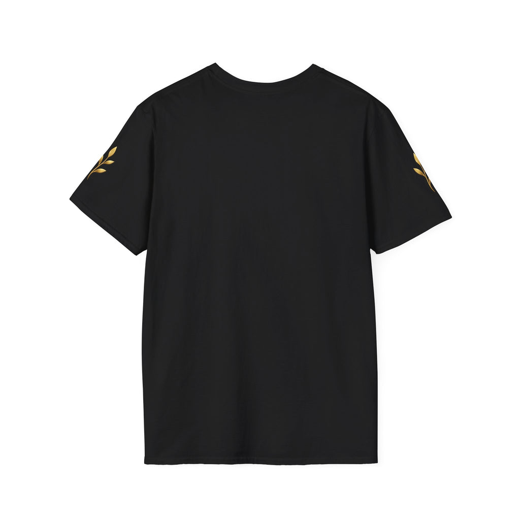 Vorenza Classic Black/White T-Shirt | Premium Gold Detail