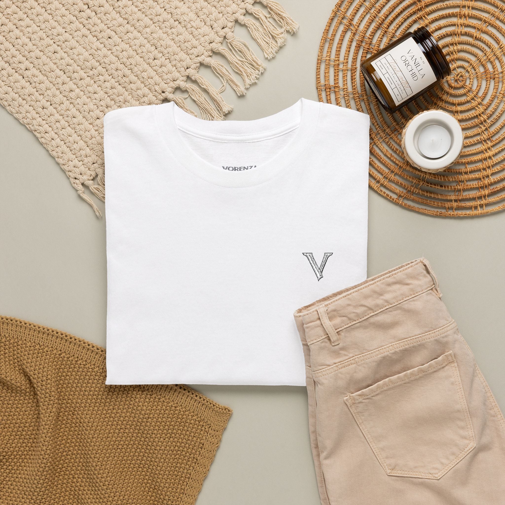 VORENZA V-Logo Classic Cotton T-shirt